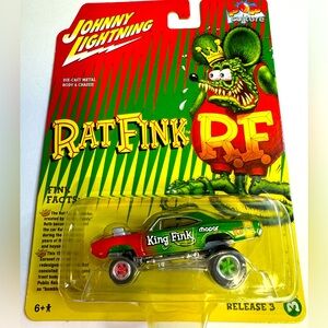 Johnny Lightning Pop Culture RATFINK “KINGFINK” 1970 DODGE SUPER BEE